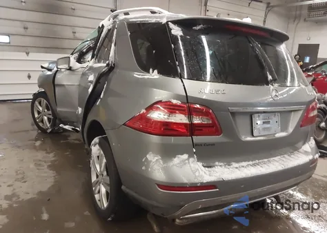 2013 Mercedes-Benz Ml 350 4Matic из США, поврежденный, VIN 4JGDA5HB4DA232162